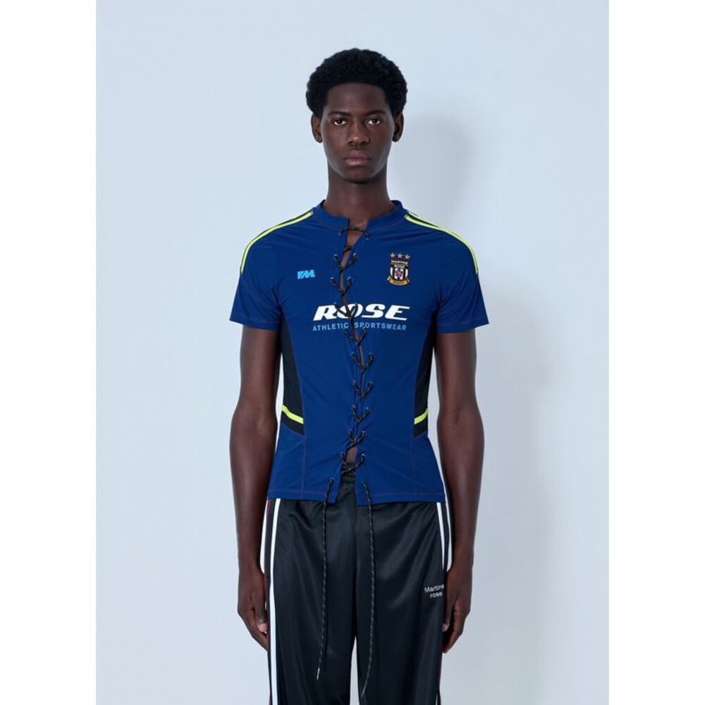 Martine Rose Men Lace-Up Athletic Jersey